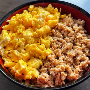 味噌でこっくり◎鶏そぼろ丼